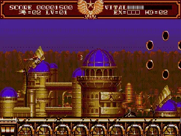 Empire of Steel (Europe) screen shot game playing